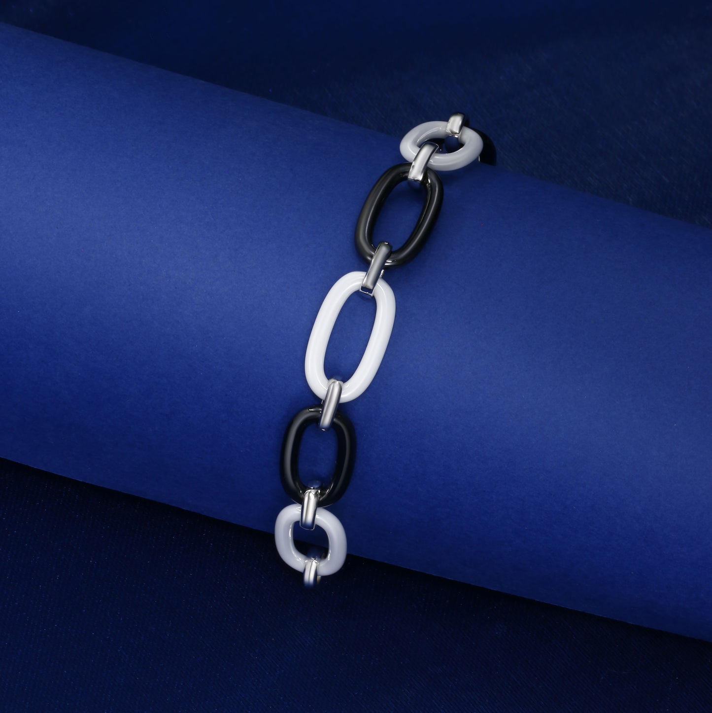 Ceramics Bracelet | Rhodium-Plated S925 Silver, Custom Available