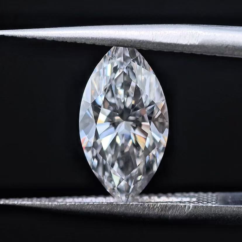 2.08ct Marquise Briiliant Cut Lab Diamond | Diamond Loose Gemstone, Custom Accept