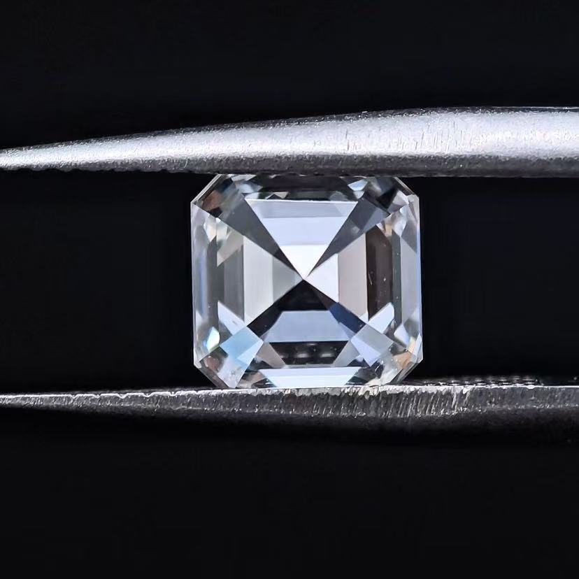 1.57ct Square Cushion Briiliant Cut Lab Diamond | Diamond Loose Gemstone, Custom Accept