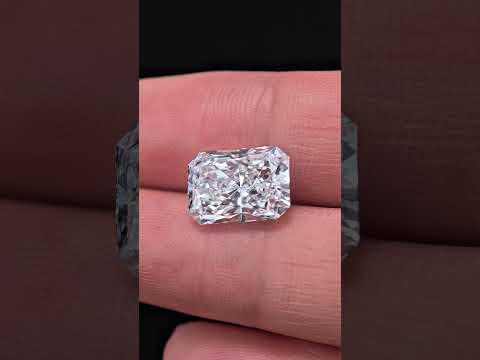 5.16ct Cut Cornered rectangular modified brilliant cut Lab Diamond | Diamond Loose Gemstone, Custom Accept