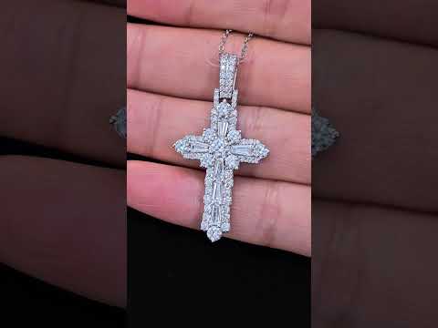 2.959ct Geometry Lab Diamond Necklace |Diamond PT 950 Necklace, Custom Accept