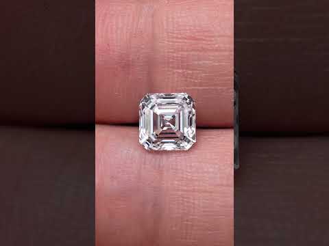 3.37ct SQ Emerald Cut Lab Diamond | Diamond Loose Gemstone, Custom Accept