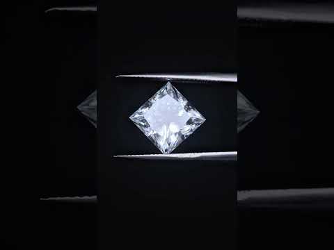 5.06ct SQ Princess Cut Lab Diamond | Diamond Loose Gemstone, Custom Accept