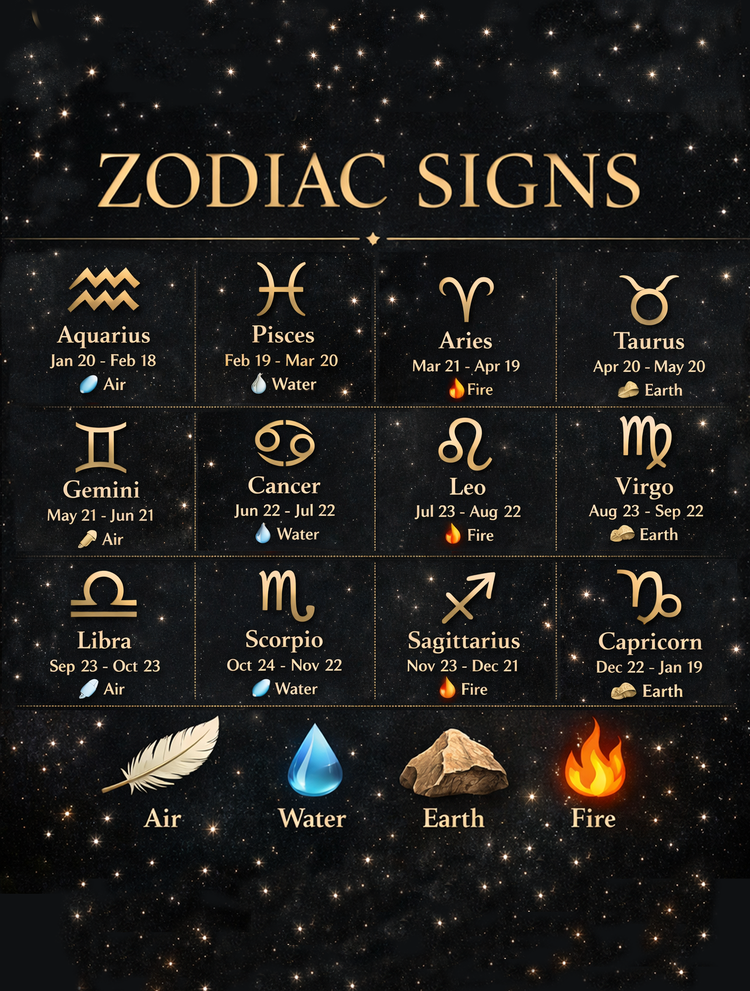 Zodiac Moissanite Series
