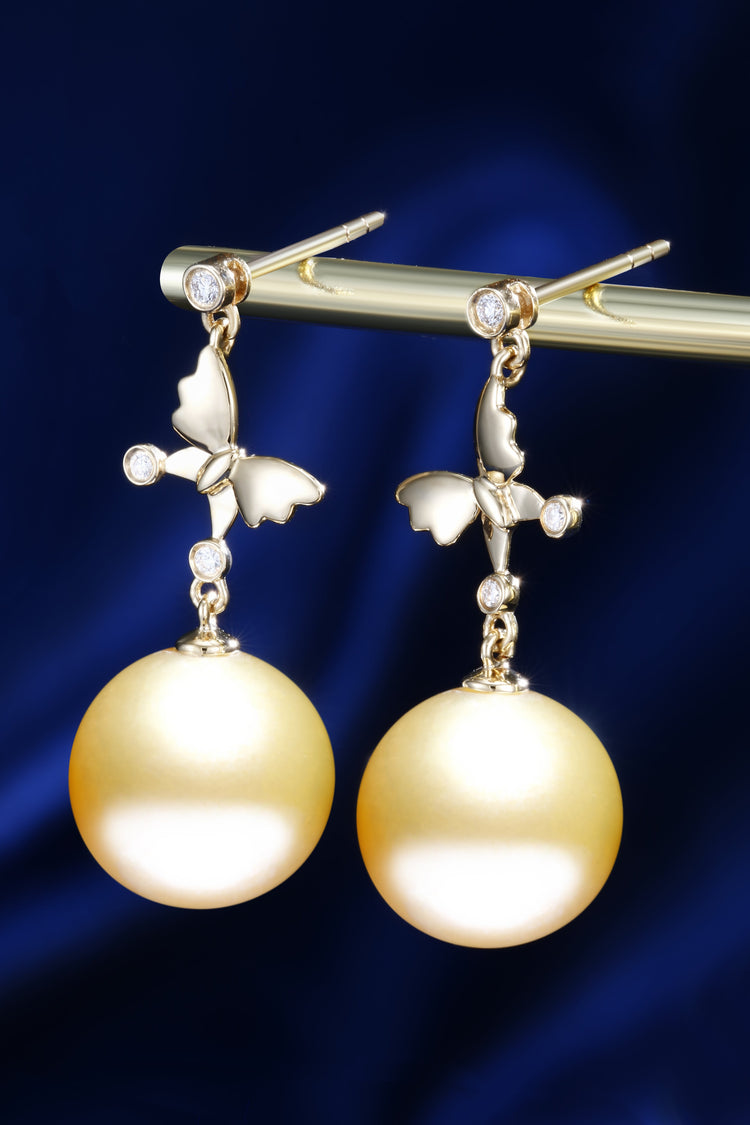 Pearl 18K Earring