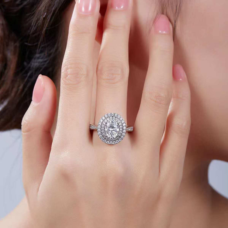 Mossanite S925 Women Ring