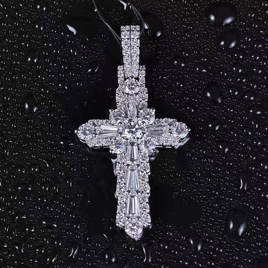 2.959ct Geometry Lab Diamond Necklace |Diamond PT 950 Necklace, Custom Accept