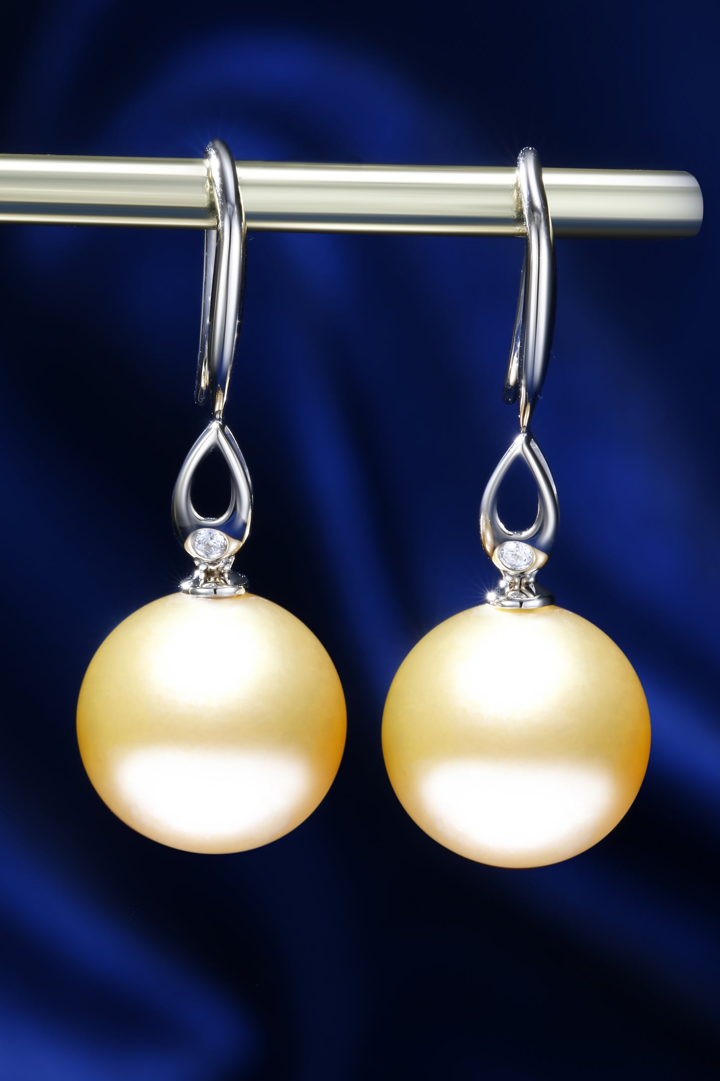 11.5mm South Sea Pearl Earrings| Pearl 18K Earring, Custom Available