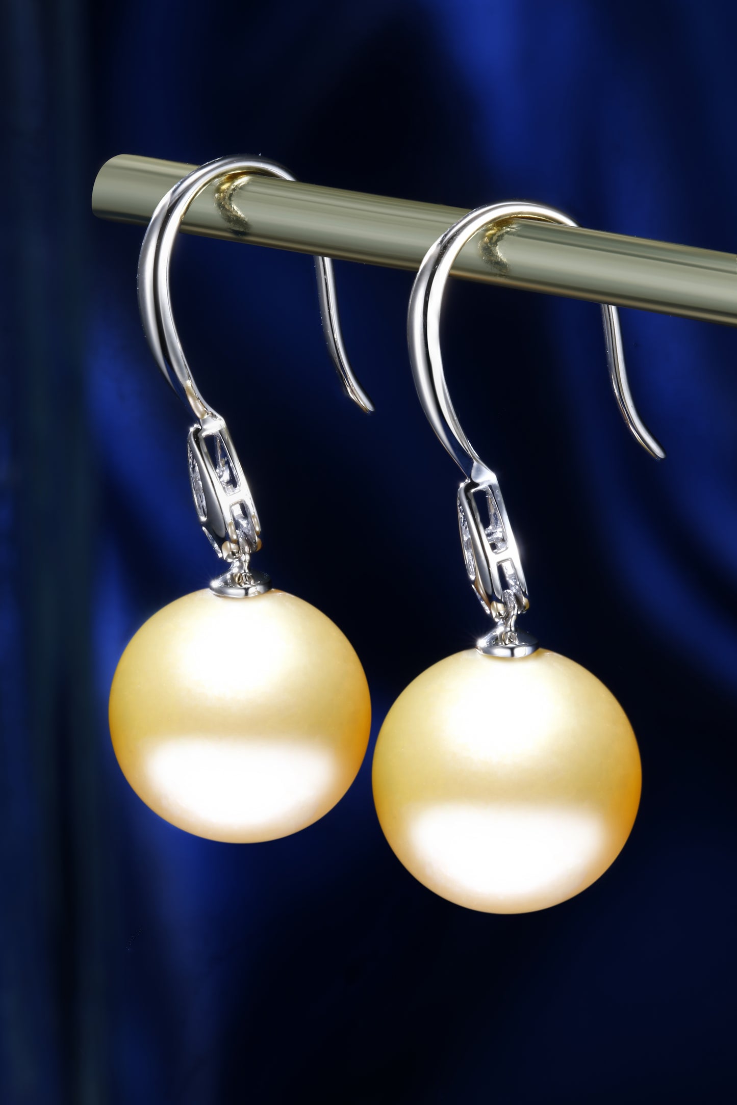 11.5mm South Sea Pearl Earrings| Pearl 18K Earring, Custom Available
