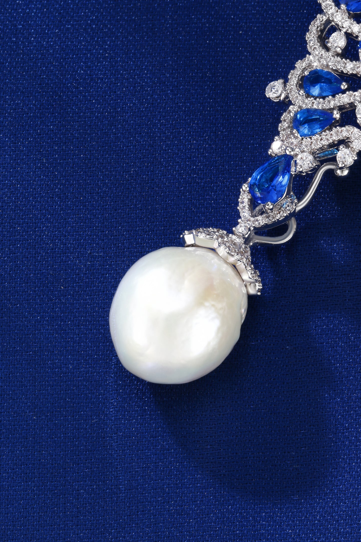 15mm Baroque Sea Pearl+Freshwater Pearl Necklace| Pearl S925 Necklace, Custom Available