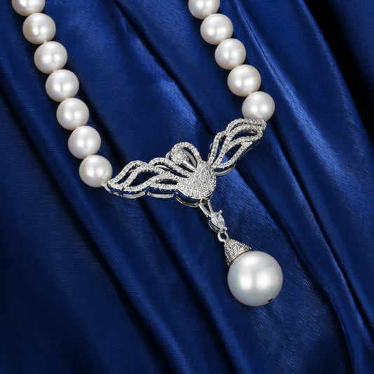 Pearl Necklace| Pearl S925 Necklace, Custom Available