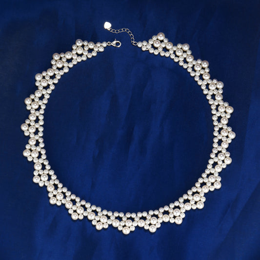 Pearl Necklace| Pearl S925 Necklace, Custom Available