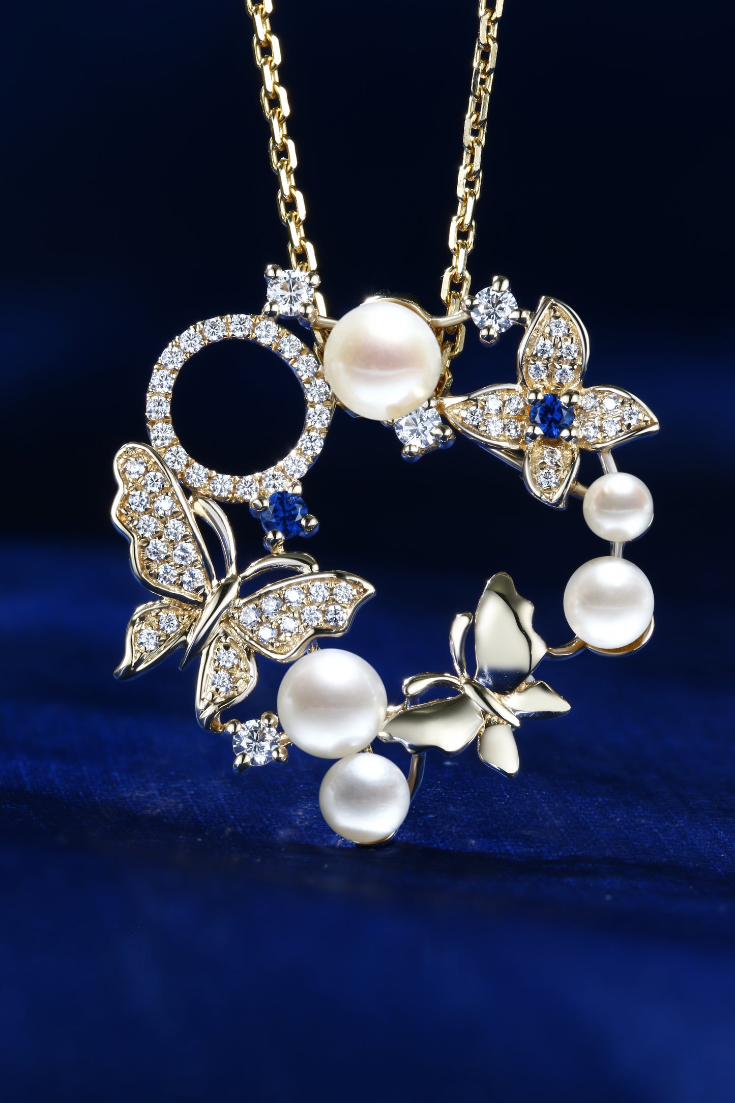 3/4/5mm AKOYA Pearl Pendent| Pearl 18K Pendent, Custom Available