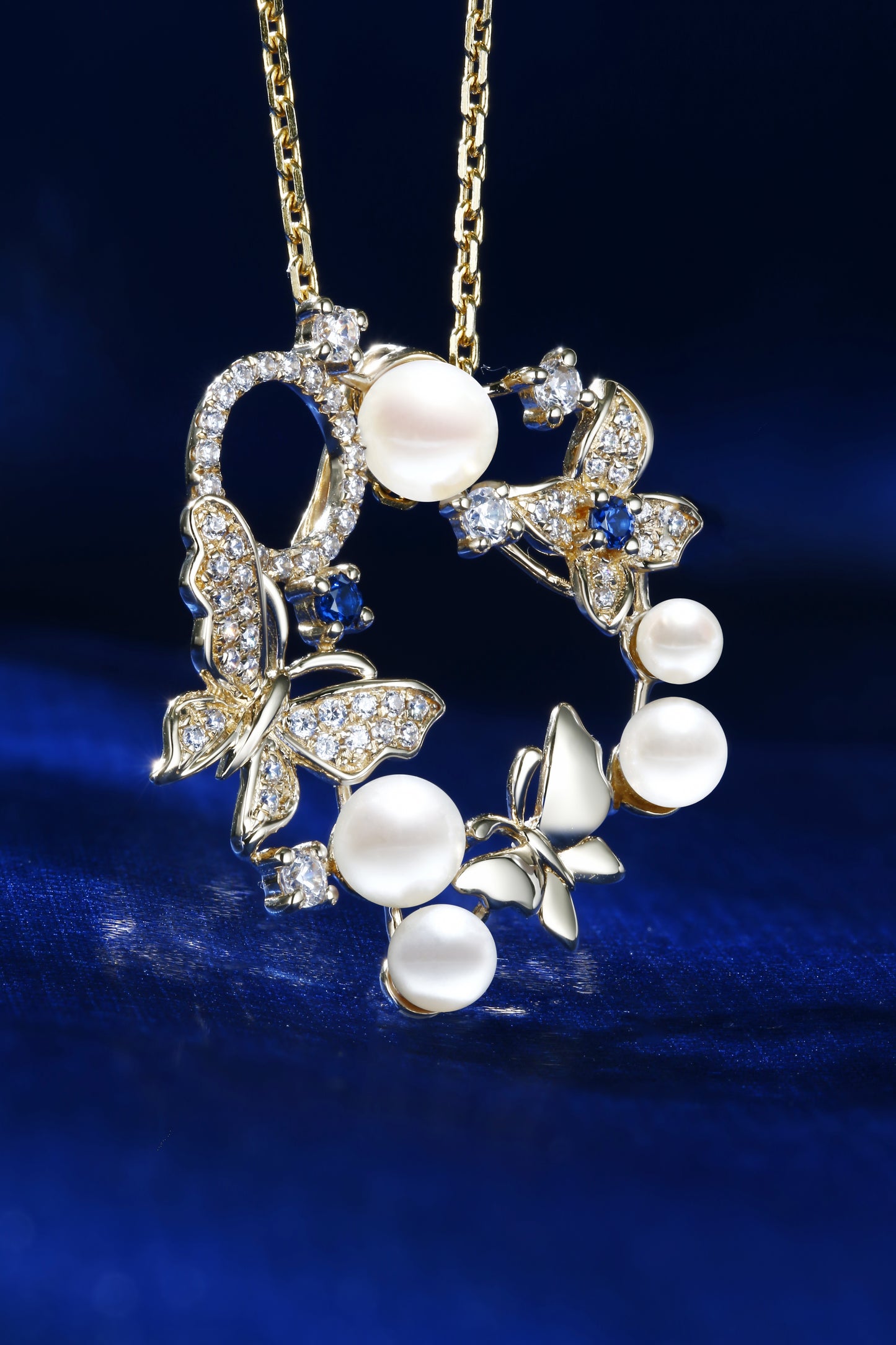3/4/5mm AKOYA Pearl Pendent| Pearl 18K Pendent, Custom Available