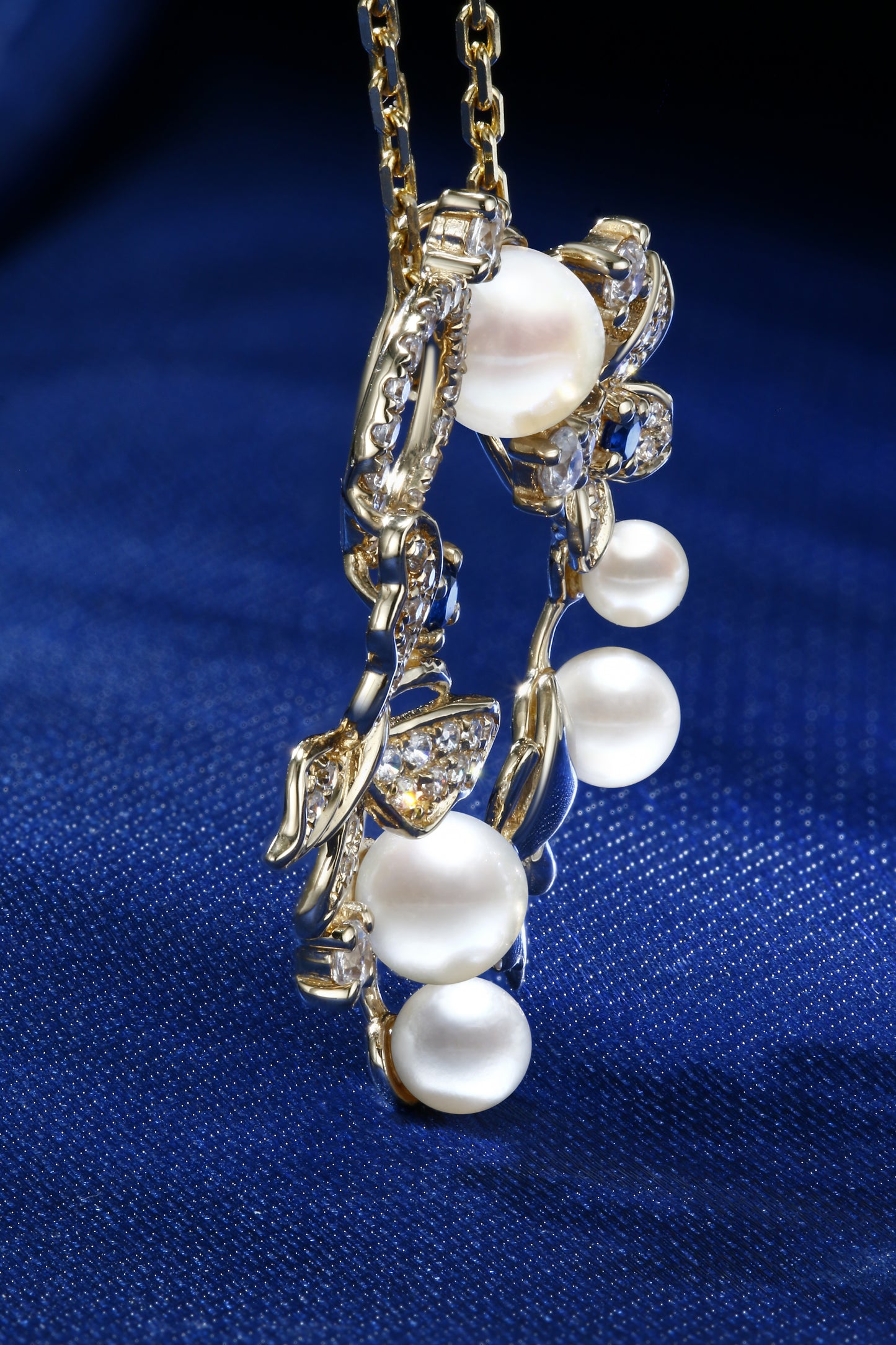 3/4/5mm AKOYA Pearl Pendent| Pearl 18K Pendent, Custom Available
