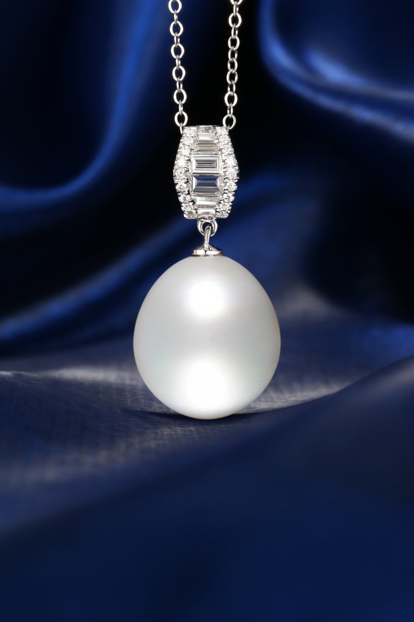 South Sea Pearl Pendent | Pearl 18K Pendent, Custom Available