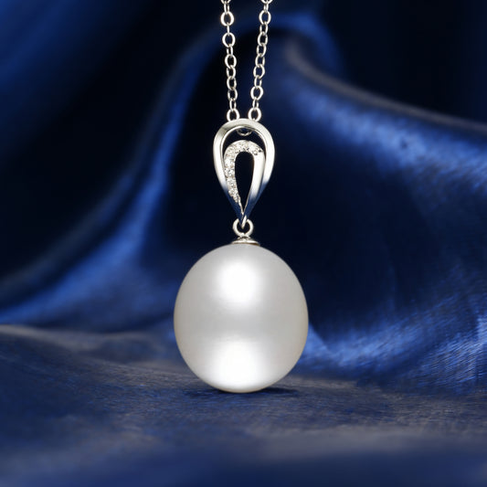 South Sea Pearl Pendent | Pearl 18K Pendent, Custom Available