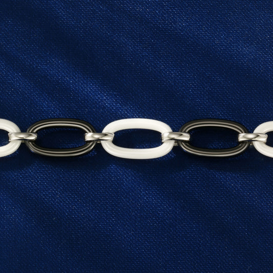 Ceramics Bracelet | Rhodium-Plated S925 Silver, Custom Available