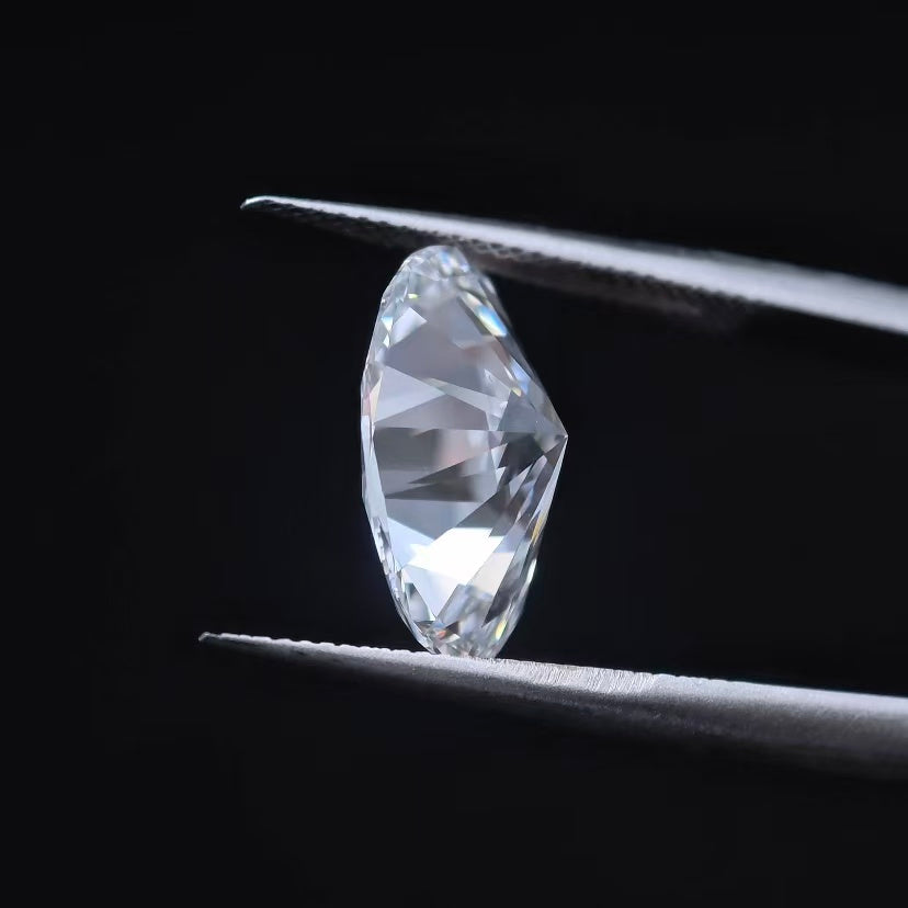 5.1ct Oval Briiliant Cut Lab Diamond | Diamond Loose Gemstone, Custom Accept