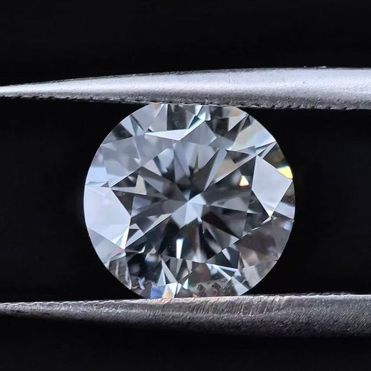 3.1ct Round Briiliant Cut Lab Diamond | Diamond Loose Gemstone, Custom Accept