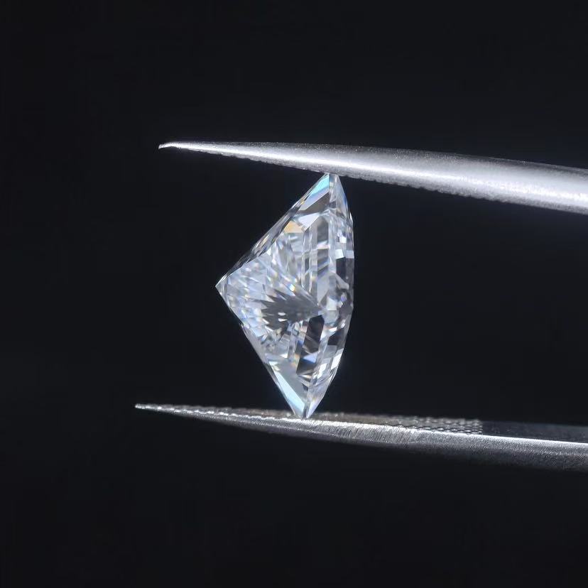 5.06ct SQ Princess Cut Lab Diamond | Diamond Loose Gemstone, Custom Accept