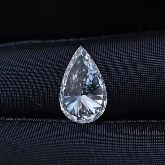4.08ct Pear Briiliant Cut Lab Diamond | Diamond Loose Gemstone, Custom Accept