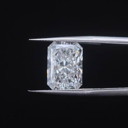 5.16ct Cut Cornered rectangular modified brilliant cut Lab Diamond | Diamond Loose Gemstone, Custom Accept