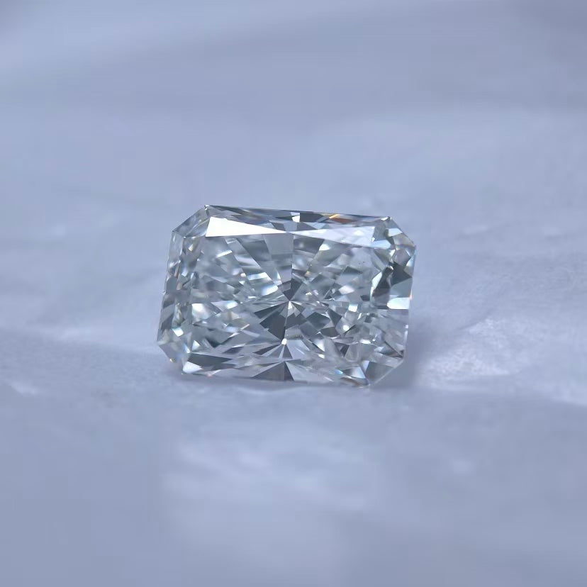 5.16ct Cut Cornered rectangular modified brilliant cut Lab Diamond | Diamond Loose Gemstone, Custom Accept