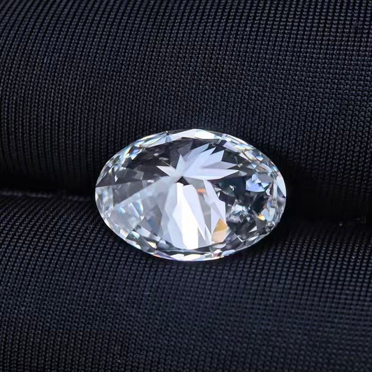 4.09ct Oval Briiliant Cut Lab Diamond | Diamond Loose Gemstone, Custom Accept