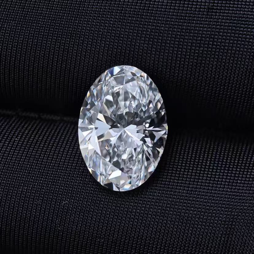 4.09ct Oval Briiliant Cut Lab Diamond | Diamond Loose Gemstone, Custom Accept