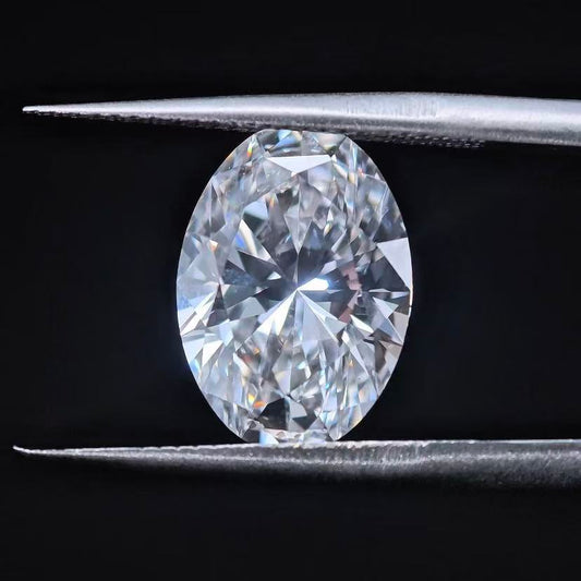 4.09ct Oval Briiliant Cut Lab Diamond | Diamond Loose Gemstone, Custom Accept