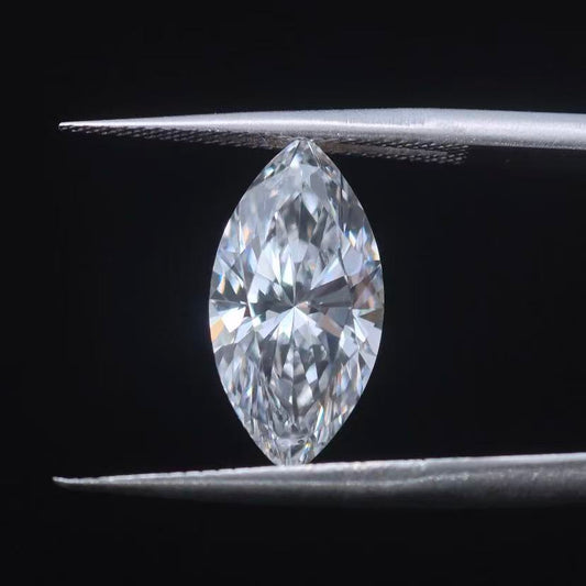 3.08ct Marquise Briiliant Cut Lab Diamond | Diamond Loose Gemstone, Custom Accept