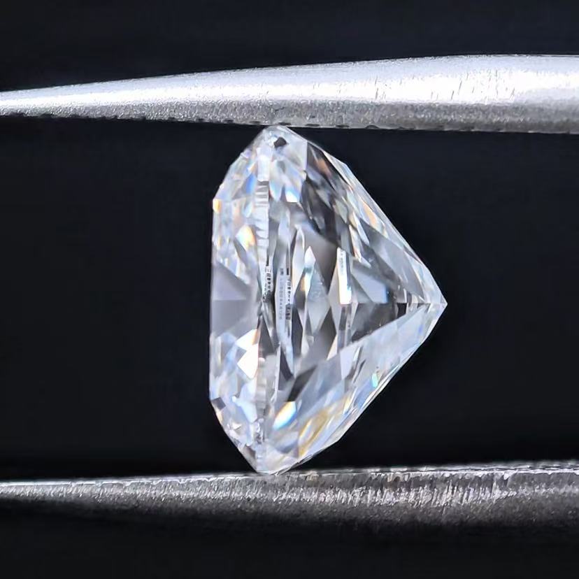 3.09ct Square cushion Briiliant Cut Lab Diamond | Diamond Loose Gemstone, Custom Accept