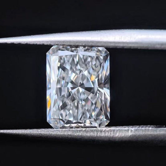 3.08ct Cut Cornered Rectangular Briiliant Cut Lab Diamond | Diamond Loose Gemstone, Custom Accept