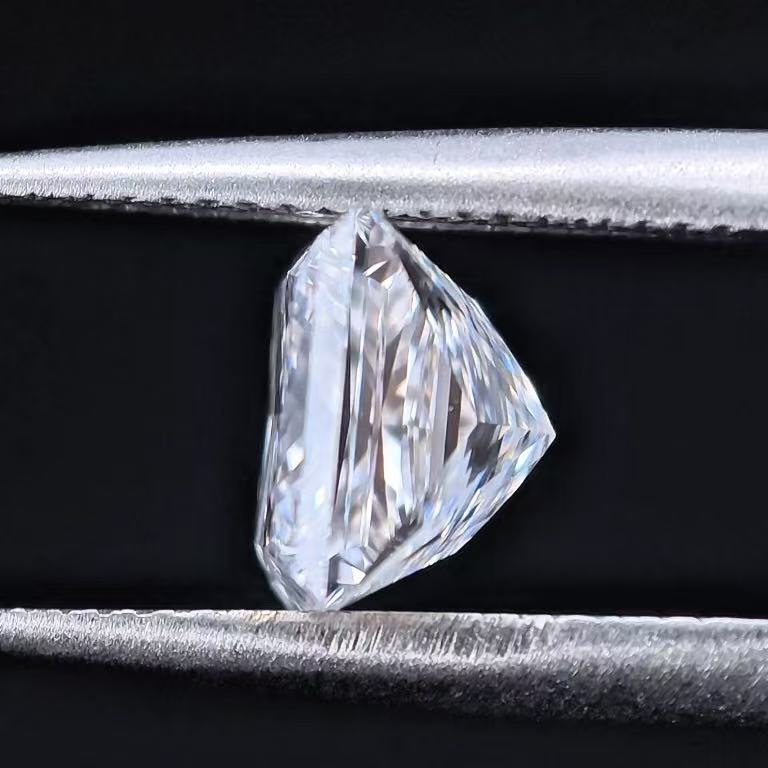 2.08ct SQ Princess Cut Lab Diamond | Diamond Loose Gemstone, Custom Accept