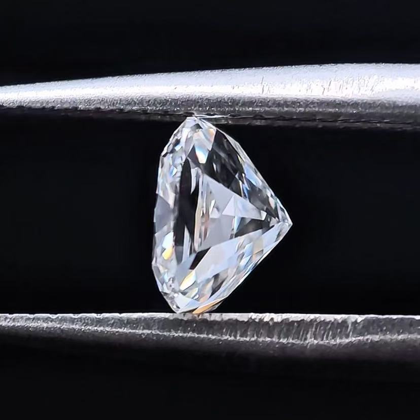 1.08ct Square Cushion Briiliant Cut Lab Diamond | Diamond Loose Gemstone, Custom Accept
