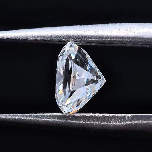 1.08ct Square Cushion Briiliant Cut Lab Diamond | Diamond Loose Gemstone, Custom Accept