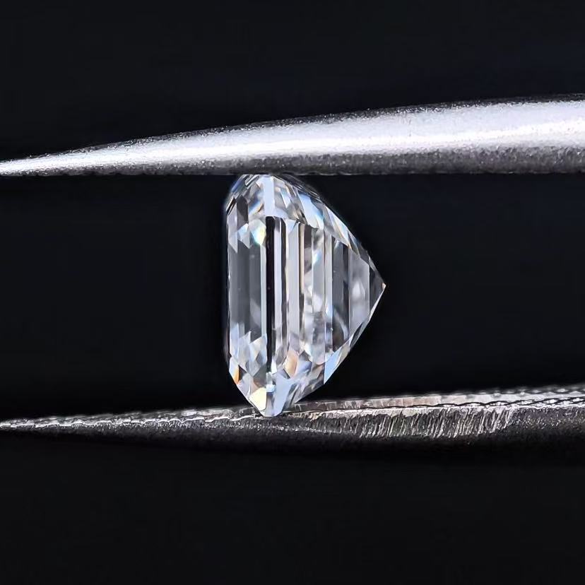 1.57ct Square Cushion Briiliant Cut Lab Diamond | Diamond Loose Gemstone, Custom Accept