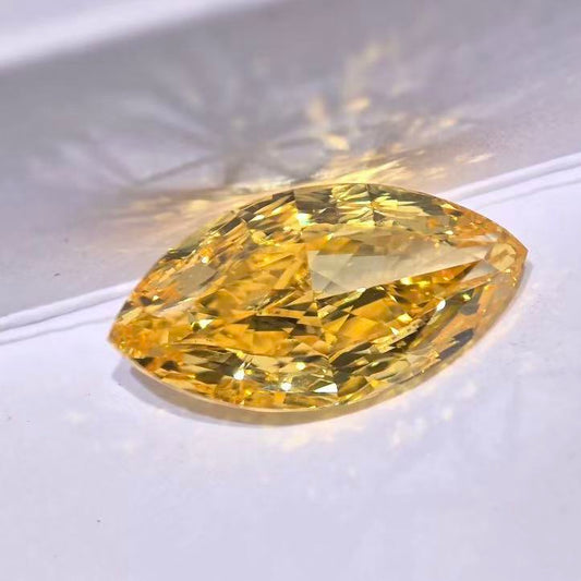 5.08ct Marquise Brilliant Cut Lab Diamond | Diamond Loose Gemstone, Custom Accept