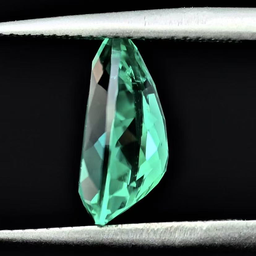 1.948ct Pear Lab Coumbia Emerald | Lab Coumbia Emerald , Custom Accept