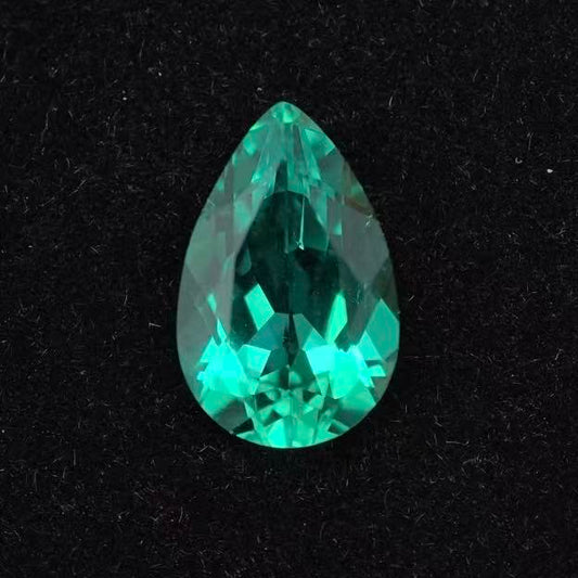 1.948ct Pear Lab Coumbia Emerald | Lab Coumbia Emerald , Custom Accept
