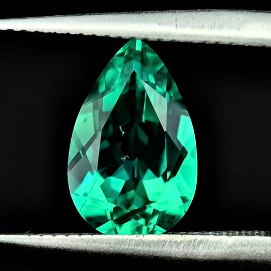 1.907ct Pear Lab Coumbia Emerald | Lab Coumbia Emerald , Custom Accept