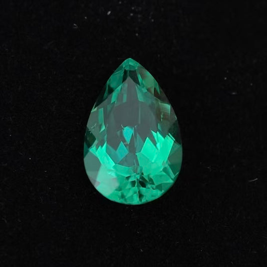 1.907ct Pear Lab Coumbia Emerald | Lab Coumbia Emerald , Custom Accept