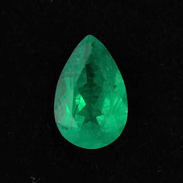 1.887ct Pear Lab Coumbia Emerald | Lab Coumbia Emerald , Custom Accept