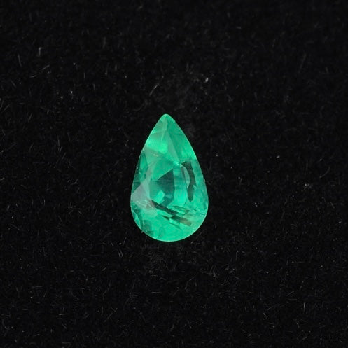 0.232ct Pear Lab Coumbia Emerald | Lab Coumbia Emerald , Custom Accept