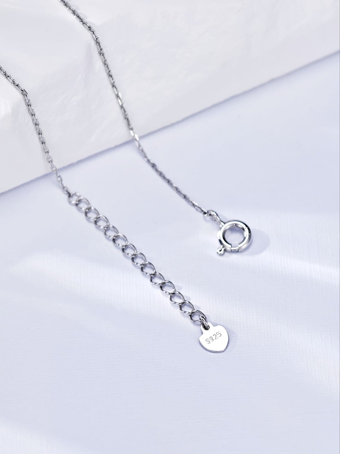 Fashion Heart Shape Necklace Gold-Plated S925 Necklace, Custom Available