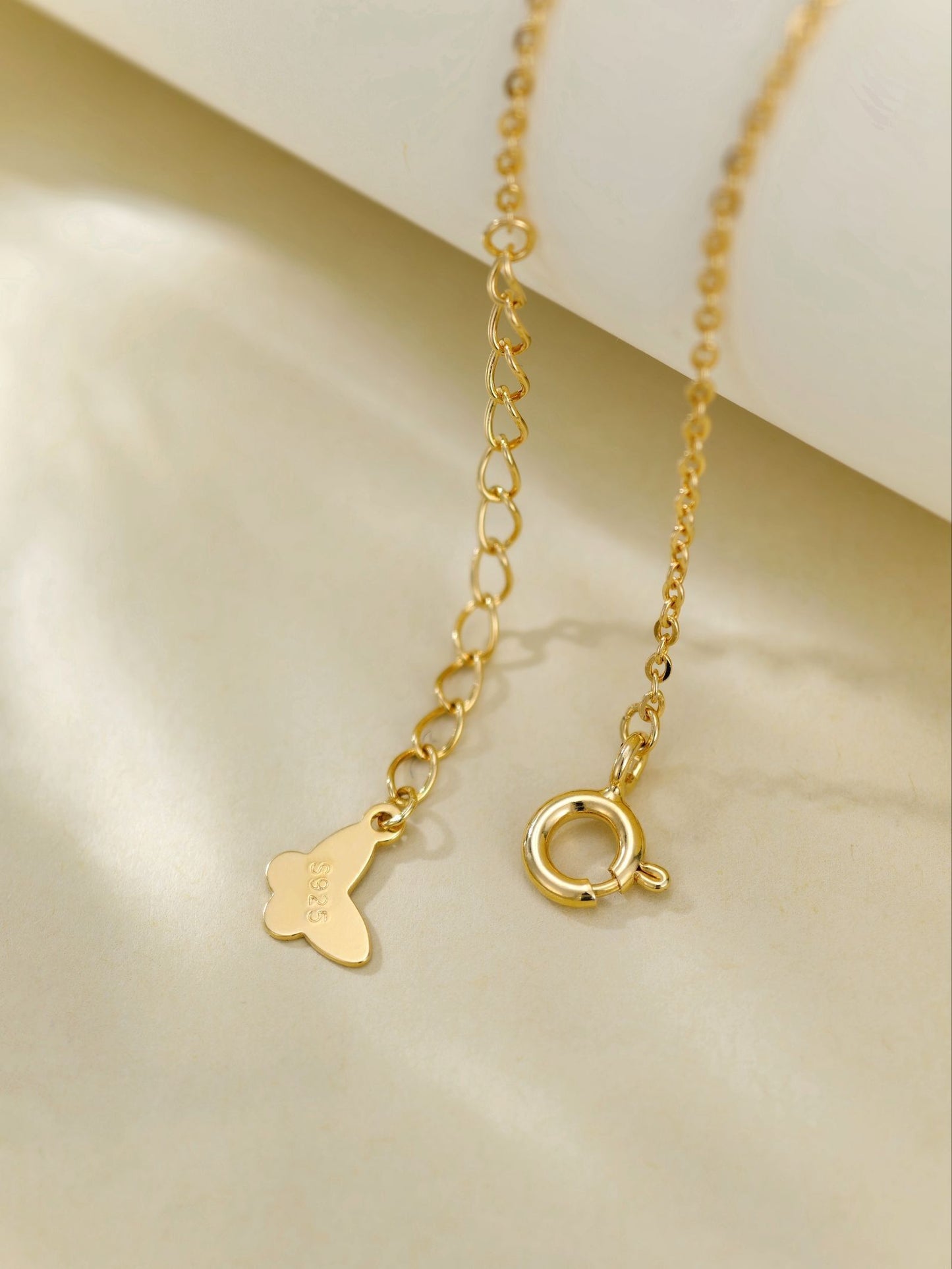 Fashion Geometry Shape Necklace Gold-Plated S925 Necklace, Custom Available
