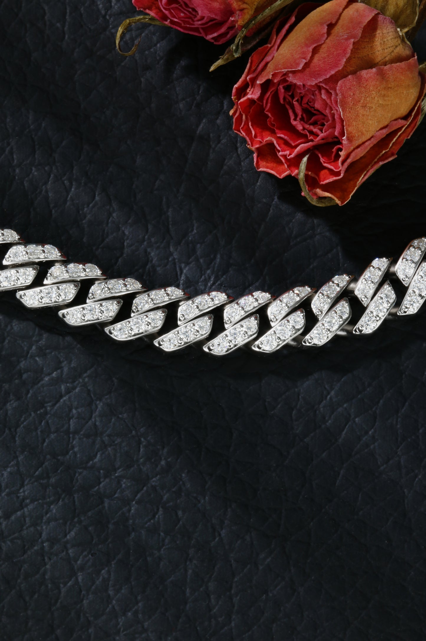 6.05ct Mossanite Cuban Link Bracelet | 18K Gold-Plated S925 Silver, Custom Available