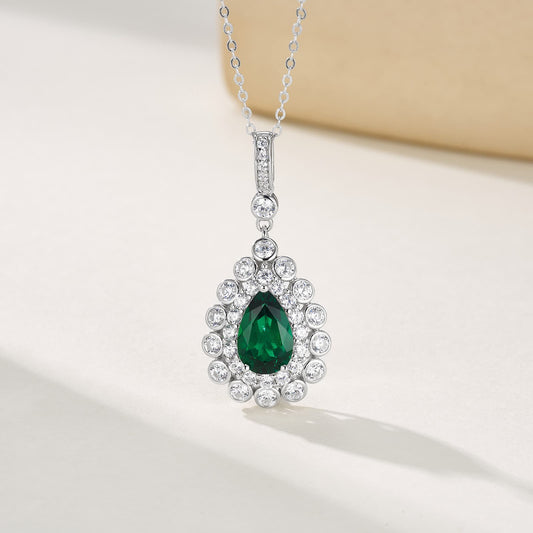 Necklace | Rhodium-Plated S925 Silver, Custom Available