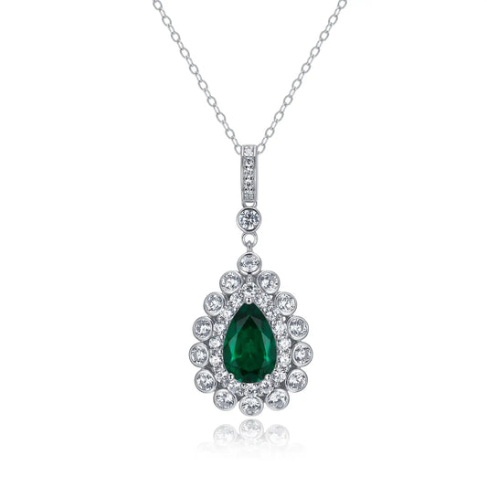 Necklace | Rhodium-Plated S925 Silver, Custom Available
